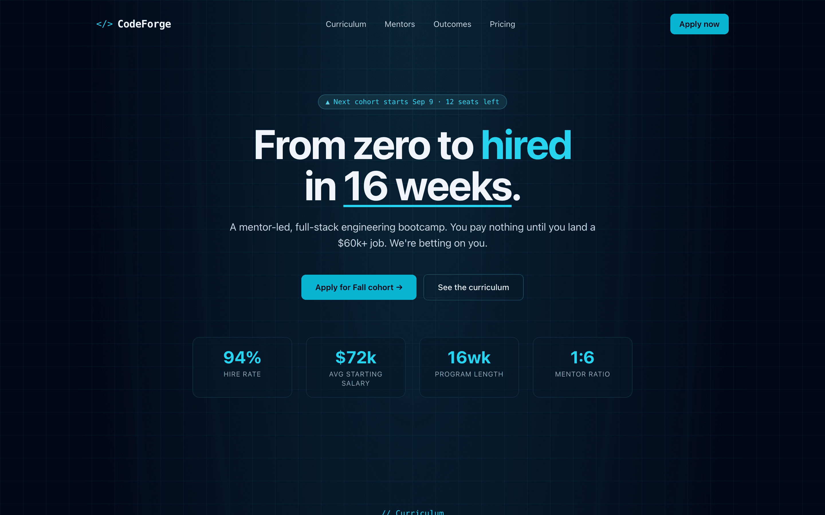 CodeForge desktop screenshot