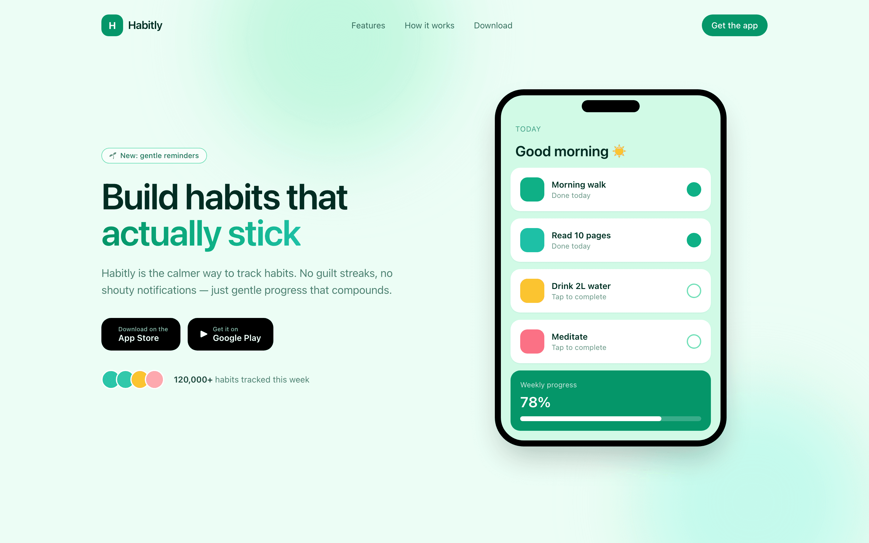 Habitly desktop screenshot